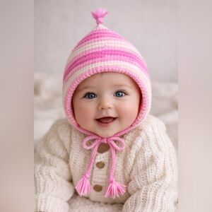 Handmade Baby Girl Hat